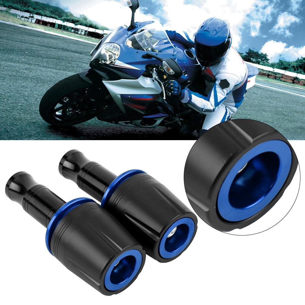 Universal Slider Frame Sliders Crash Pad Protector 10mm Screw for Kawasaki Z125 Yamaha (Blue)