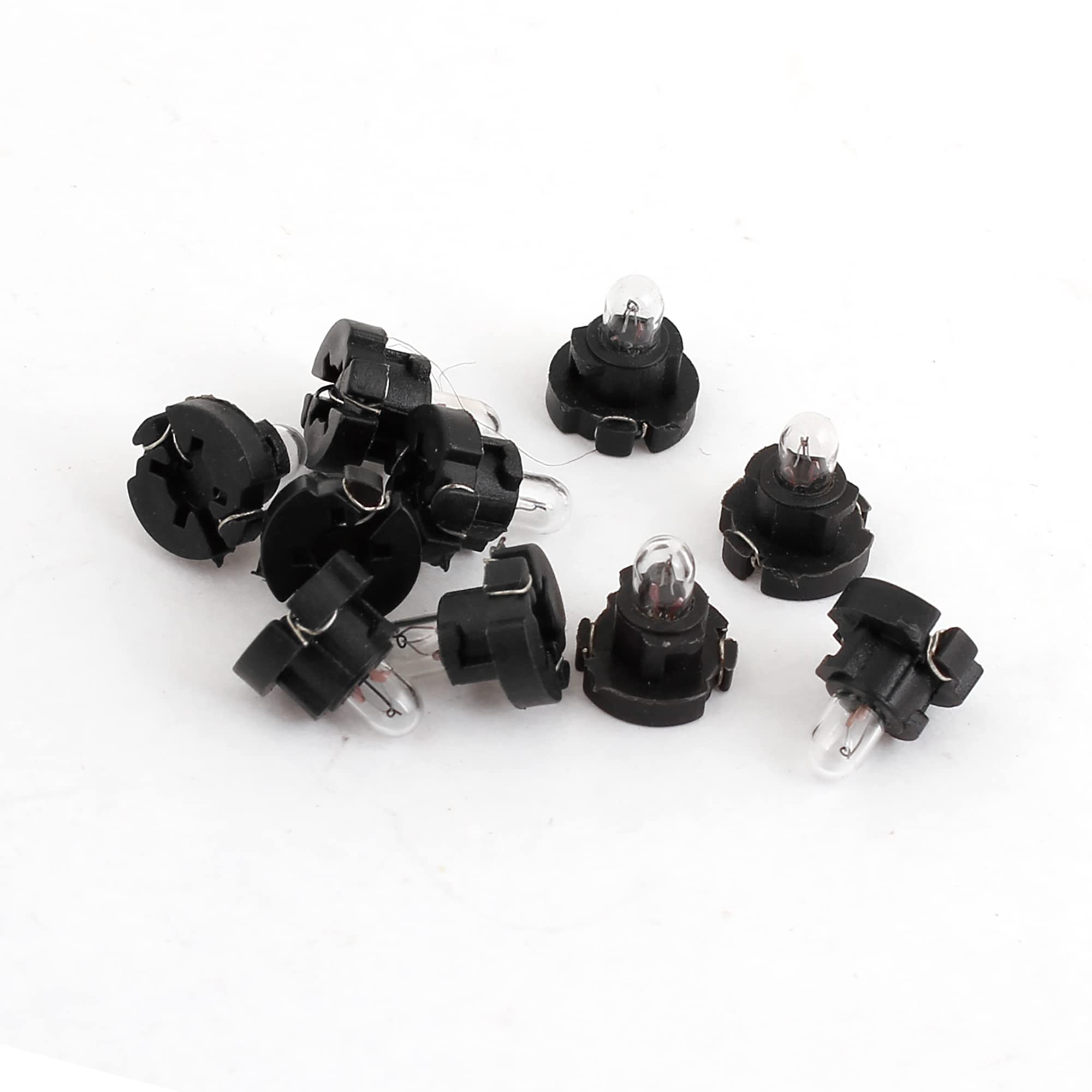 

ACROPIX Light Bulb Auto Dashboard Indicator Side Light Internal T3 1 Yellow Black 10pcs чёрный