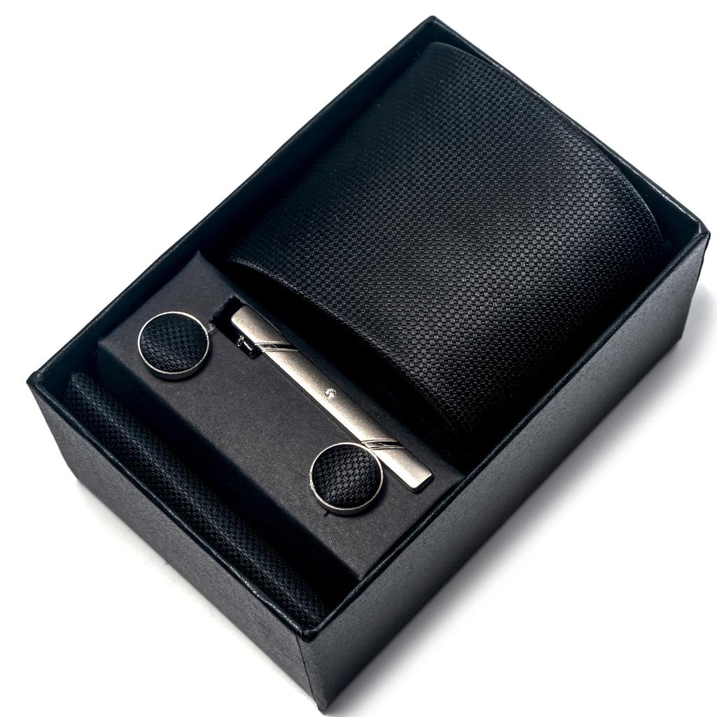 1200-Pin Men'S Tie Net Color Gift Box Tie Set Group Business Dress Wedding Tie Factory