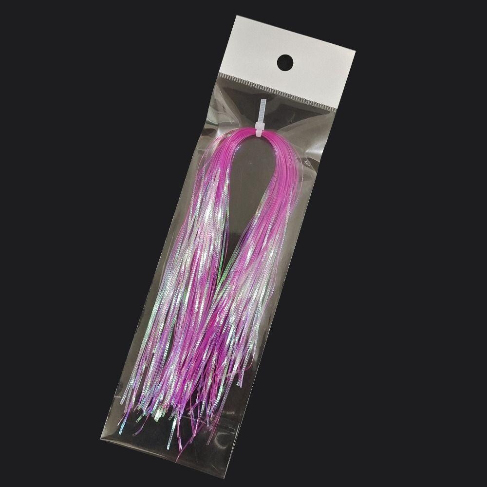 fish scales Holographic Tinsel bright filaments Lure Making Material Fly Tying Materials