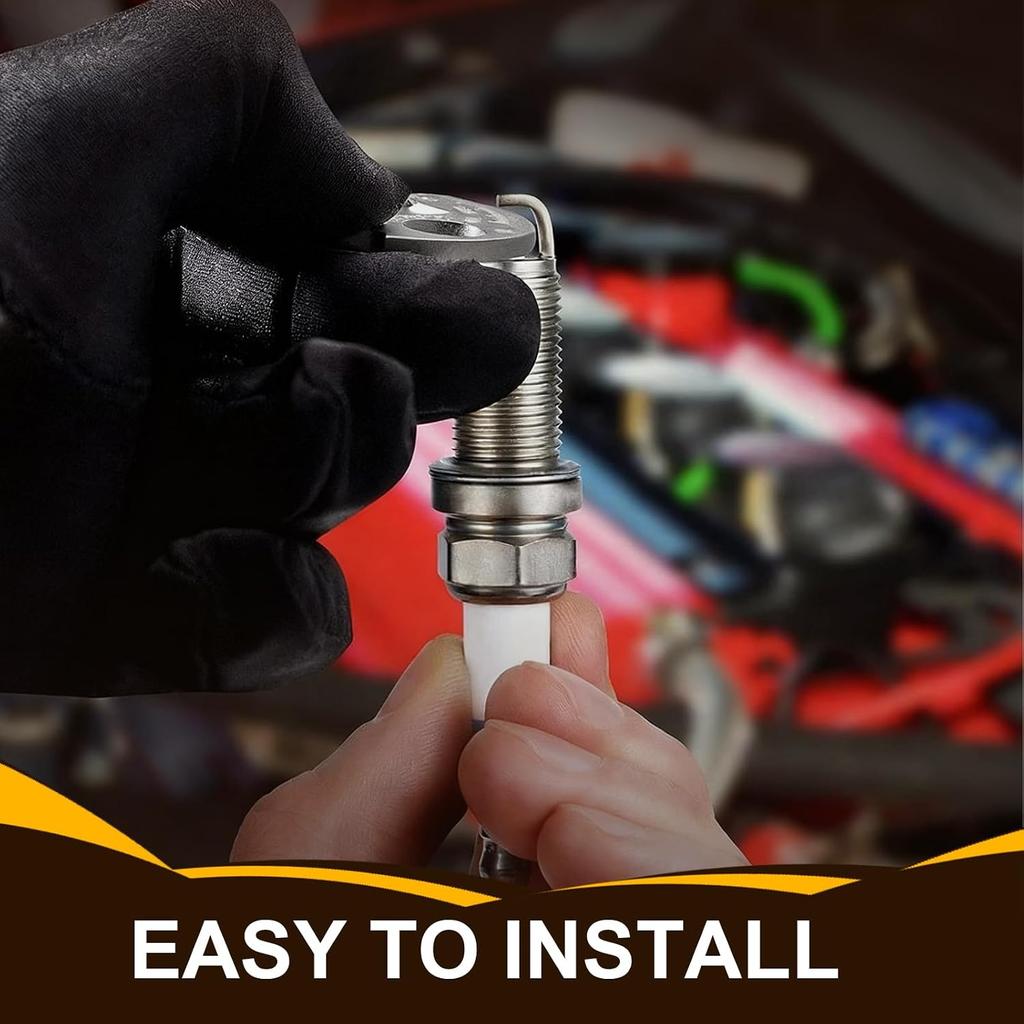 2PCS Spark Plug Gap Tool Gapper Gauge, Measuring Wire Spark Plug Gap Gauge Tool Scaled from 0.020" to 0.100", Portable Spark Plug Adjustment Tool,