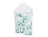 2-in-1 Baby Wrap with Tie, Stiffened and Soft - Eucaliptus Mint