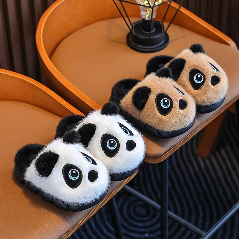 Adorable Panda Winter Warm Slippers Cozy Footwear for Chilly Days