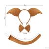 Animal Costume Set Creative Decoration Sturdy for Masquerade Stage Shows Kids