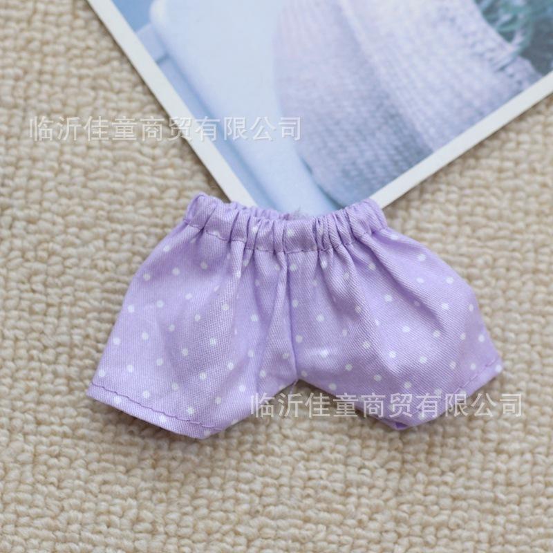 Labubu Doll Clothing Headmaster Dog Floral Dress 17cm Plush Doll Clothing Accessories Labubu I II Idol Doll Sitting Party