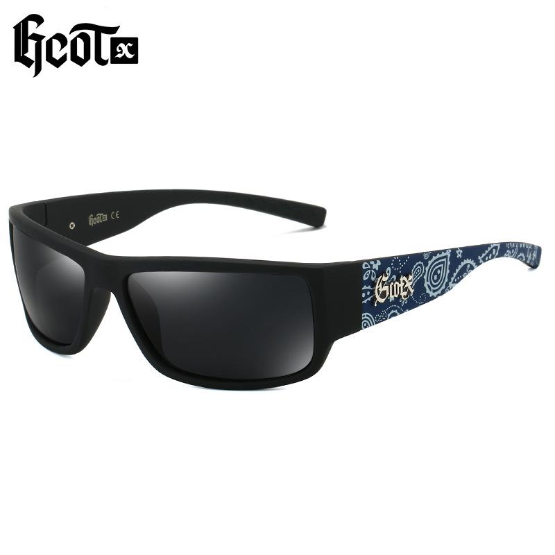 Óculos de Sol Polarizados GCOTX Estilo Chicano Biker G623