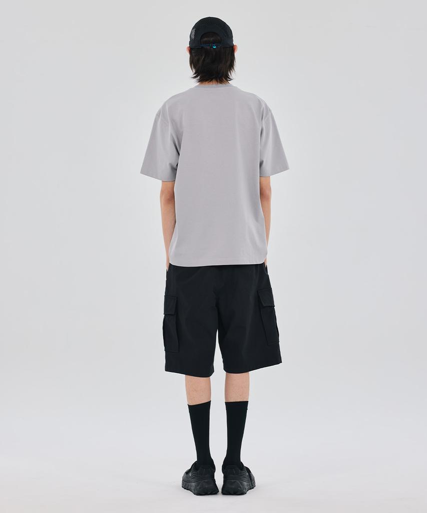 Hellinogseuweeo Splash Graphic T-Shirt_Light Gray