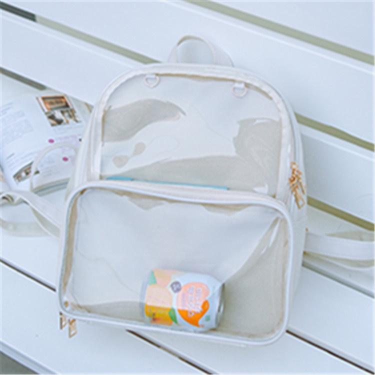 Stylish Transparent Clear Itabag Backpack For Women With High Quality And Fashionable Design
