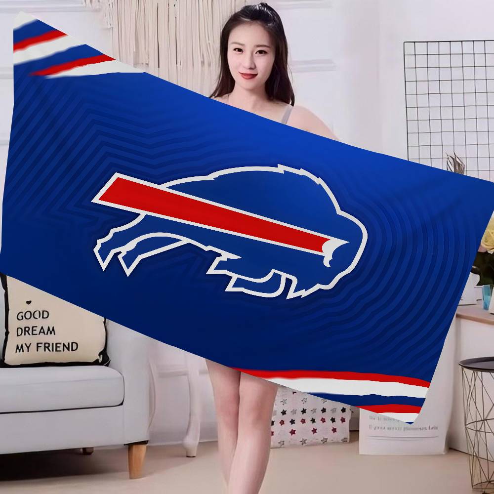 Cool B-BuffaloS-B-BillS Beach Towel Colorful Bath Towels for Girl Microfiber Quick Dry Custom Sand Free Beach Yoga Spa Gym Pool