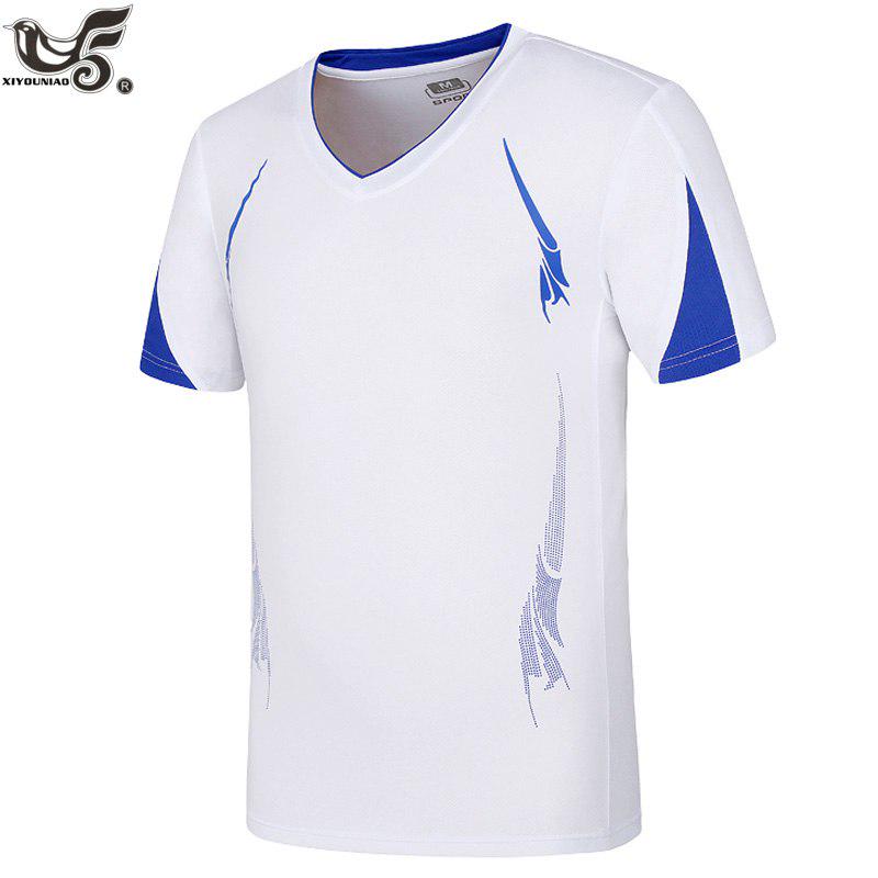 Tricou de vară pentru bărbați cu mânecă scurtă, tricou sport pentru fitness, culturism, Crossfit, brand de topuri