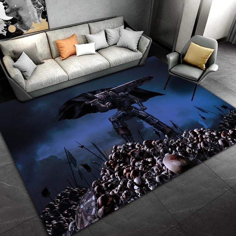 Japanese Anime Pattern Carpet for Living Room Bedroom Sofa Kitchen Bathroom Doormat Non-slip Floor Mat Gift Home Decor Soft Rug