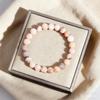 Pink Zebra Jasper Bracelet 6 8 10mm Natural Stone Round Bead Vitality Charm Bracelet Crystal Balance Protection Premium Jewelry