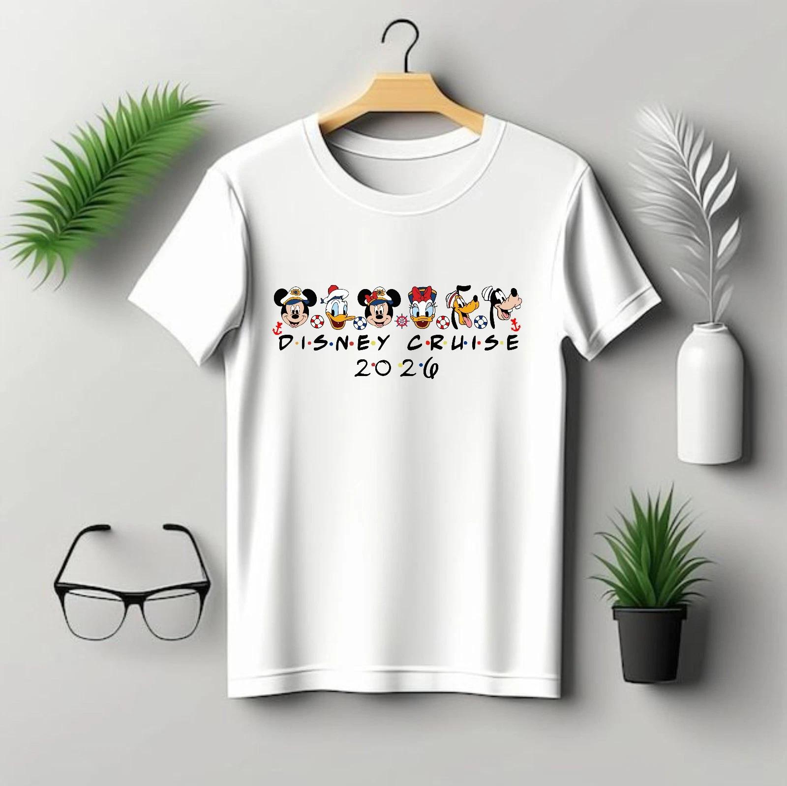 Disney Cruise 2026 T-Shirt, Cruise Family Shirt, Disneyland Trip Tee, Unisex Tee M