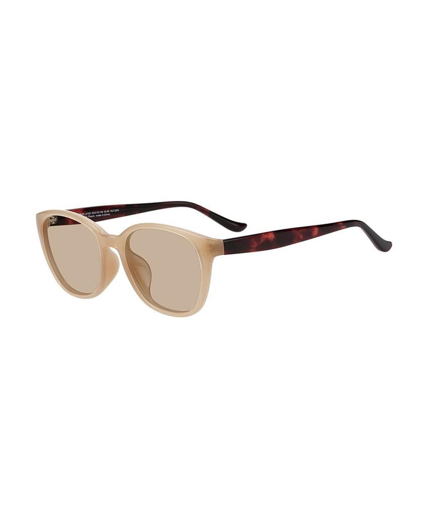 Óculos de Sol Zoff Coloridos TR UV SUNCUTGlasses/UV100%CUT Estilo Wellington (Castanho (Claro) - ZA181G06_41A2) Lentes, Leve, Material, Elegante,