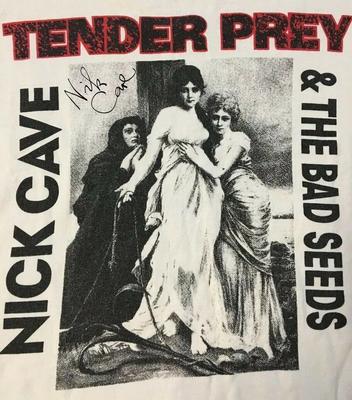 1988 Nick Cave & The Bad Seeds Algodón Blanco Unisex S-234XL Camiseta DI030 Camiseta Unisex