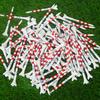 4-Prong Plastic Golf Tees 3-1/4" Golf Tees for Minimize Friction And Side Spin And Maximum Distance Performance