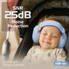 EZARC Earmuffs for for Live and Sports Ears from Loud for Hyperacusis Babies, Soundproof, Trains, Planes, Sleeping, Music, Festivals, [Protects
