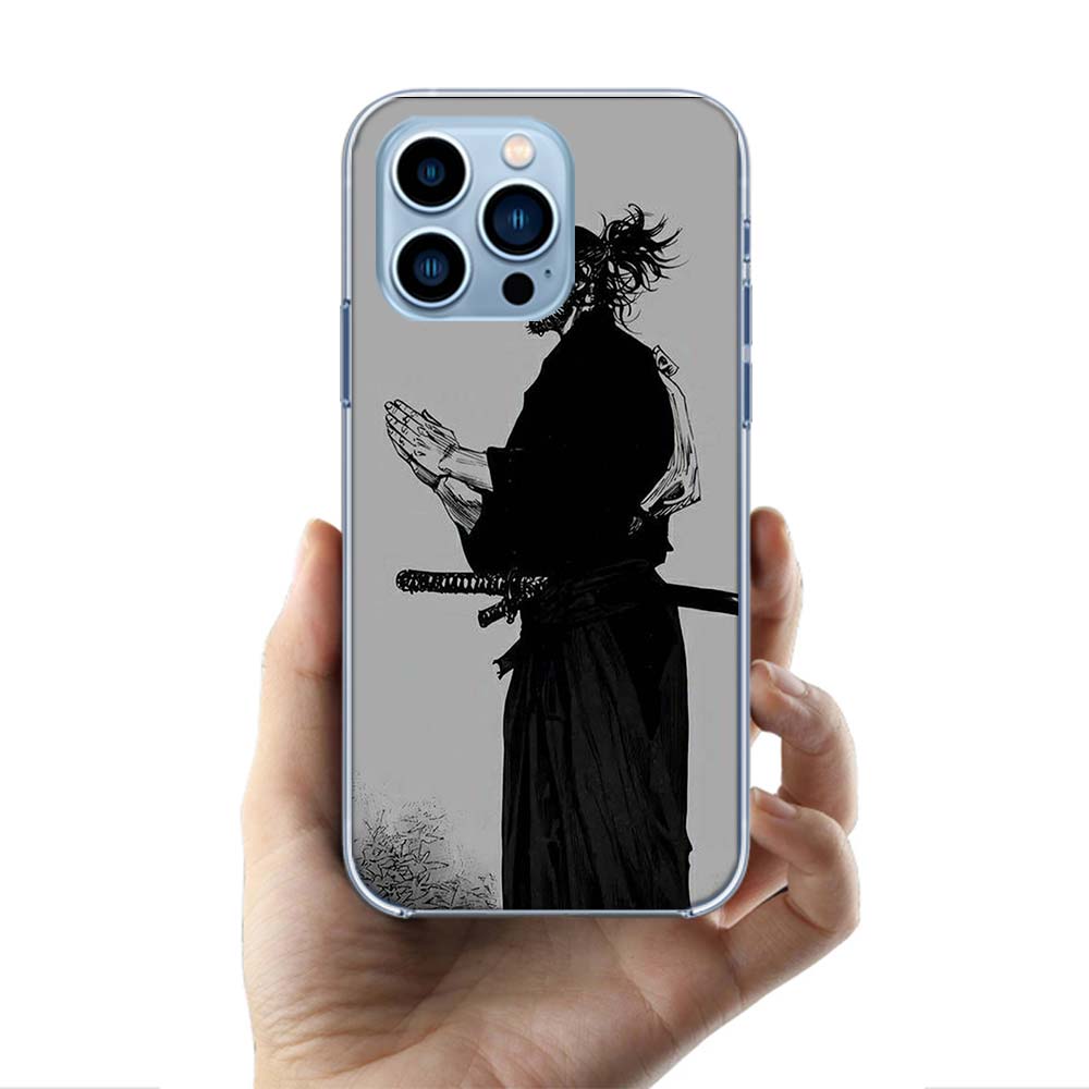 Manga Vagabond Cases Phone Case For Iphone 17E 16E 17 Air 16 Pro Max 15 Pro 14 Plus 11 13 12 Mini Cover Cases Compatible with Su