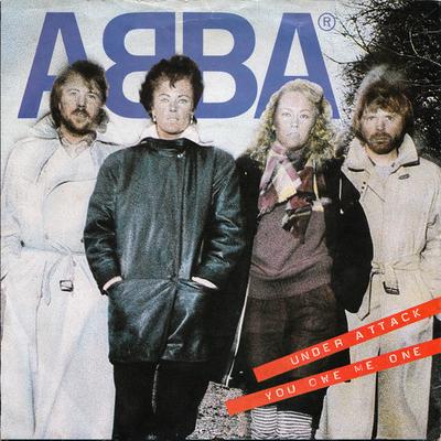 7inch Record ABBA - Under Attack EPICA2971 Epic 1982 UK Pop Used
