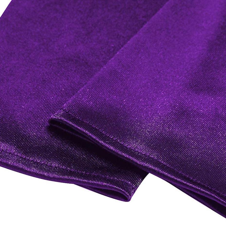 1 Pair Short Opera Velvet Gloves For Women Flapper Stretchy Wrist Length Banquet Gloves Tea Party Halloween Costume Gloves