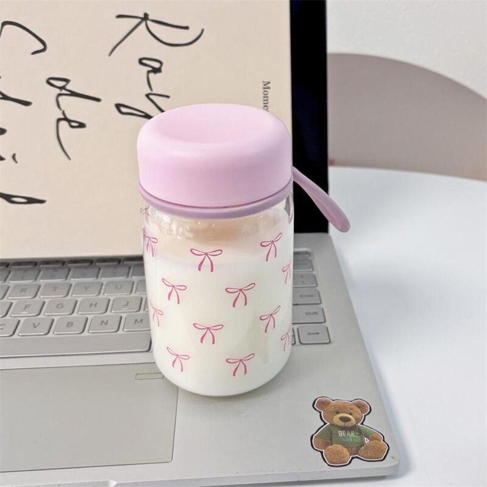 Large Capacity Water Bottle 400ml/600ml Water Cup Creative Juice Milk Cup  Summer