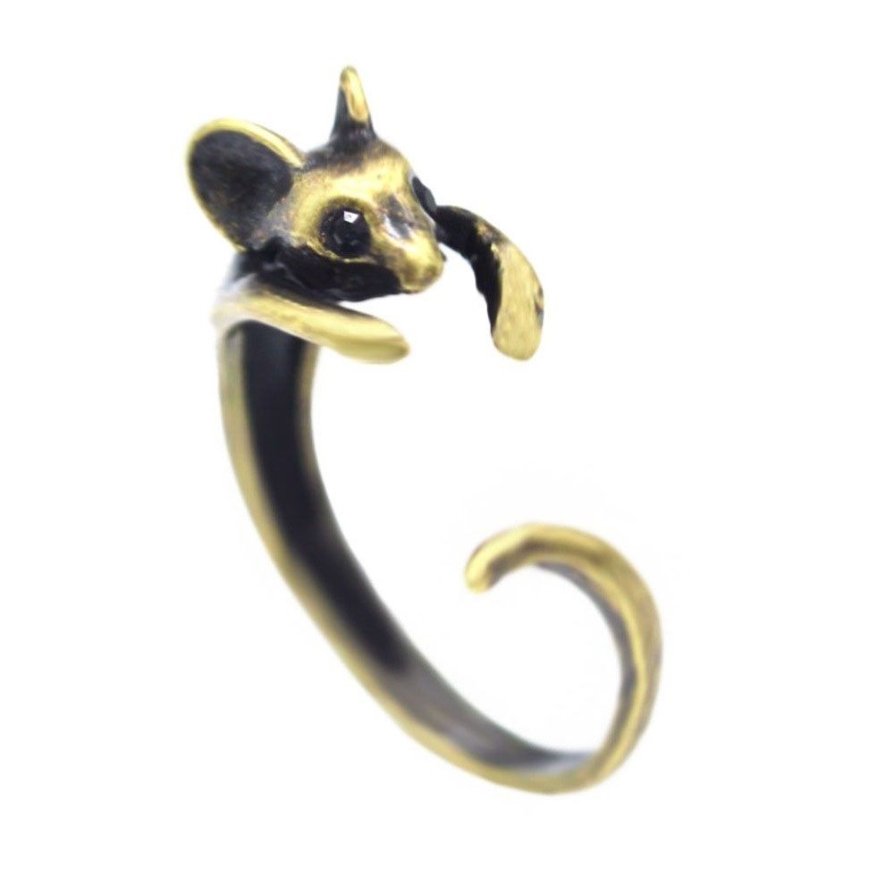 Fashion Jewelry Animal Adjustable Ring Boho Alloy Vintage