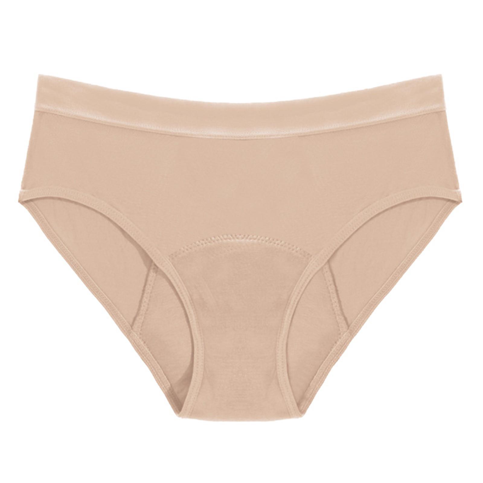 

Женские менструальные трусики со средней талией, хлопковые послеродовые женские трусики, полностью закрытые трусики Small