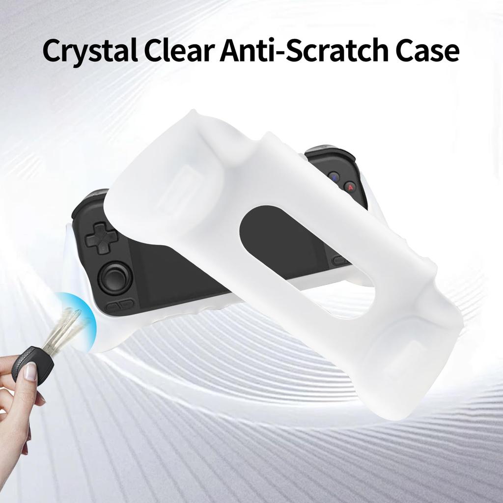 XBERSTAR Silicone Case Cover for Retroid Pocket 4/Pocket 4 Pro Protective Cover Silicone Case for Retroid Pocket 4/Pocket 4 Pro Handheld Gaming