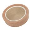 Round Cat Scratcher Ergonomic Cat Scratching Lounge Bed Sisal Cat Scratch Pad for Indoor Cats Claw