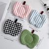 Korean-style Apple Shaped Coasters Table Decoration and Accessories Cute Heat Resistant Mats Tea Pots Insulation Pad Table Decor