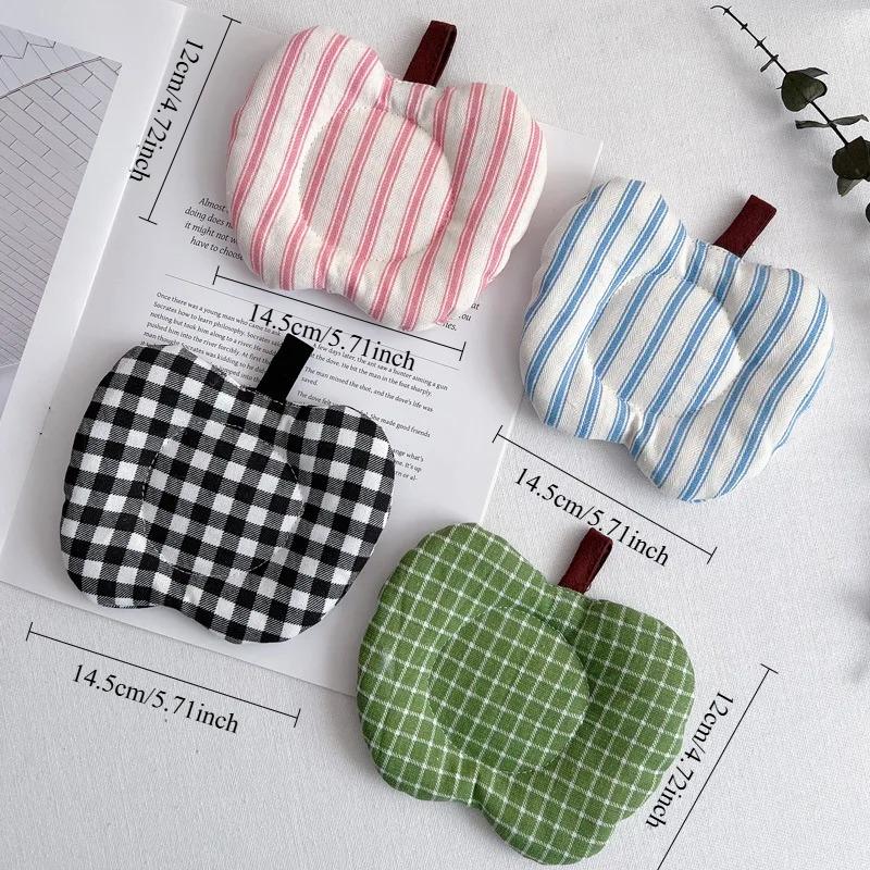 Korean-style Apple Shaped Coasters Table Decoration and Accessories Cute Heat Resistant Mats Tea Pots Insulation Pad Table Decor