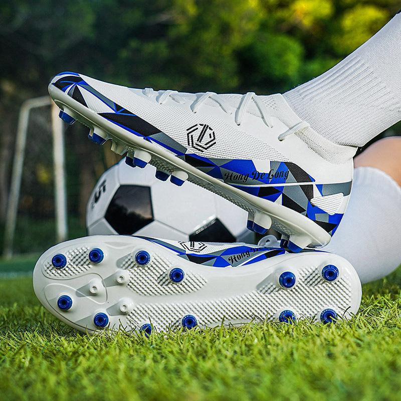 Xiyin summer new football shoes male and female students adult game spike training artificial football shoes