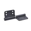 2PCS Aluminum door black flag hinge detachable 4 inch kitchen door hinges flag removable hardware toilet door removable hinge