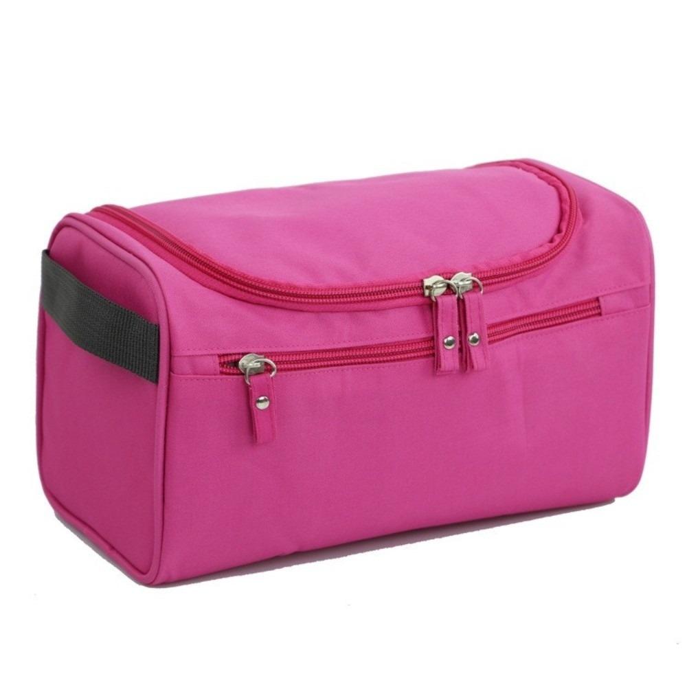 Nylon Travel Toiletry Bag Large Capacity Bath Organizer Bag Creative Portable Cosmetic Bag Women