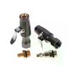 1 Set DIY Accessories 200PSI Tire Inflator Lock-on Air Chuck Dual-Jaw Designed For Schrader Valve Use No Leakage Home Garage