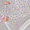 Laser Sliver Star Ocean Dolphin Whale Shoal of Fish Bubbles Sea Marine Organisms Nail Art Sticker Self Adhesive Manicure Decal