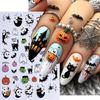 1Pc Halloween Nail Stickerscute Halloween Ghost Pumpkin Skull Black Cat Nail Stickersdiy Party Prom Nail Decoration Stickers