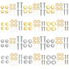 Decor Mirror Fixing Nails Nails Glass Fasteners Screw Cap Furniture Decoration Screw Covers
