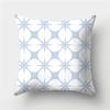 Grey Blue Pillowcase Geometric Cushion Cover Peach Skin Cushion Sofa Cushion Cushion Pillowcase Home Decor Pillowcase