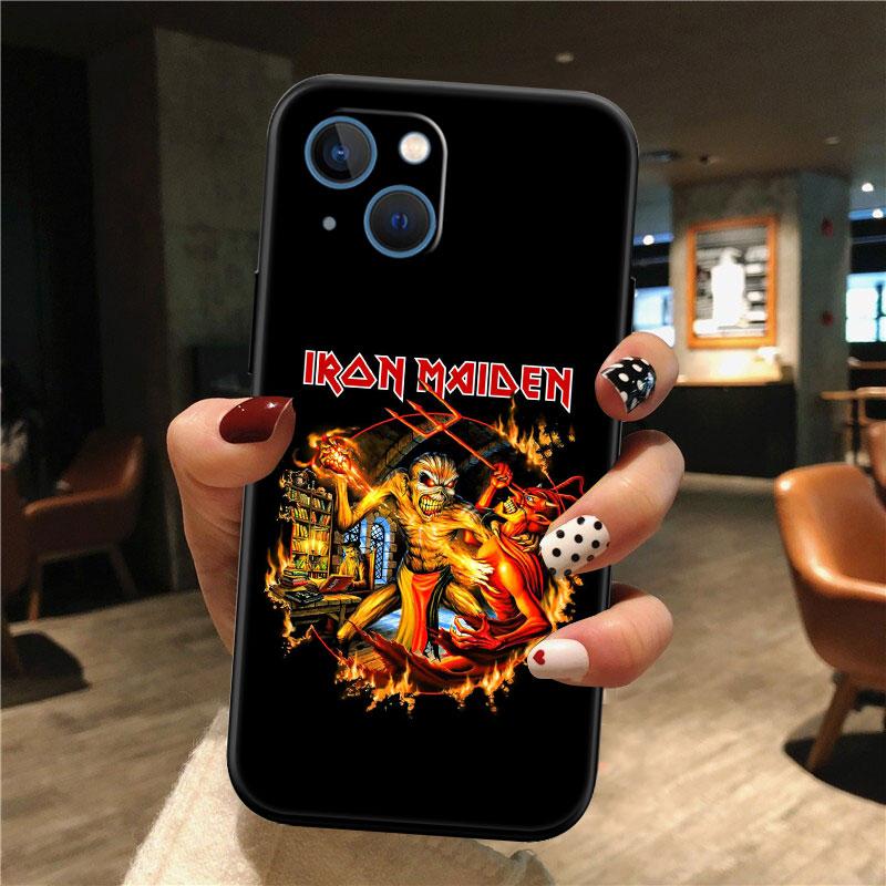 I-Irons Rock M-Maidens Case for Samsung A11 A12 A13 A15 A52S A53 A55 A56 A70 A71 A72 A73 F06 F16 F56 S10 Plus S10e