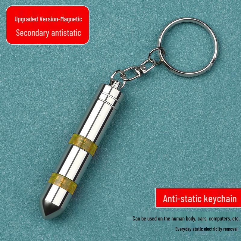 Anti-Static Cartoon Keychain - Static Eliminator for Cars
