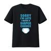Original ABDL Sorry ich bin zu spät brauchte eine Windelwechsel lustiges T-Shirt vintage gewaschen bequem vielseitig Grafik Streetwear