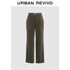 UR Women's High-Waist Straight-Leg Pleated Pants