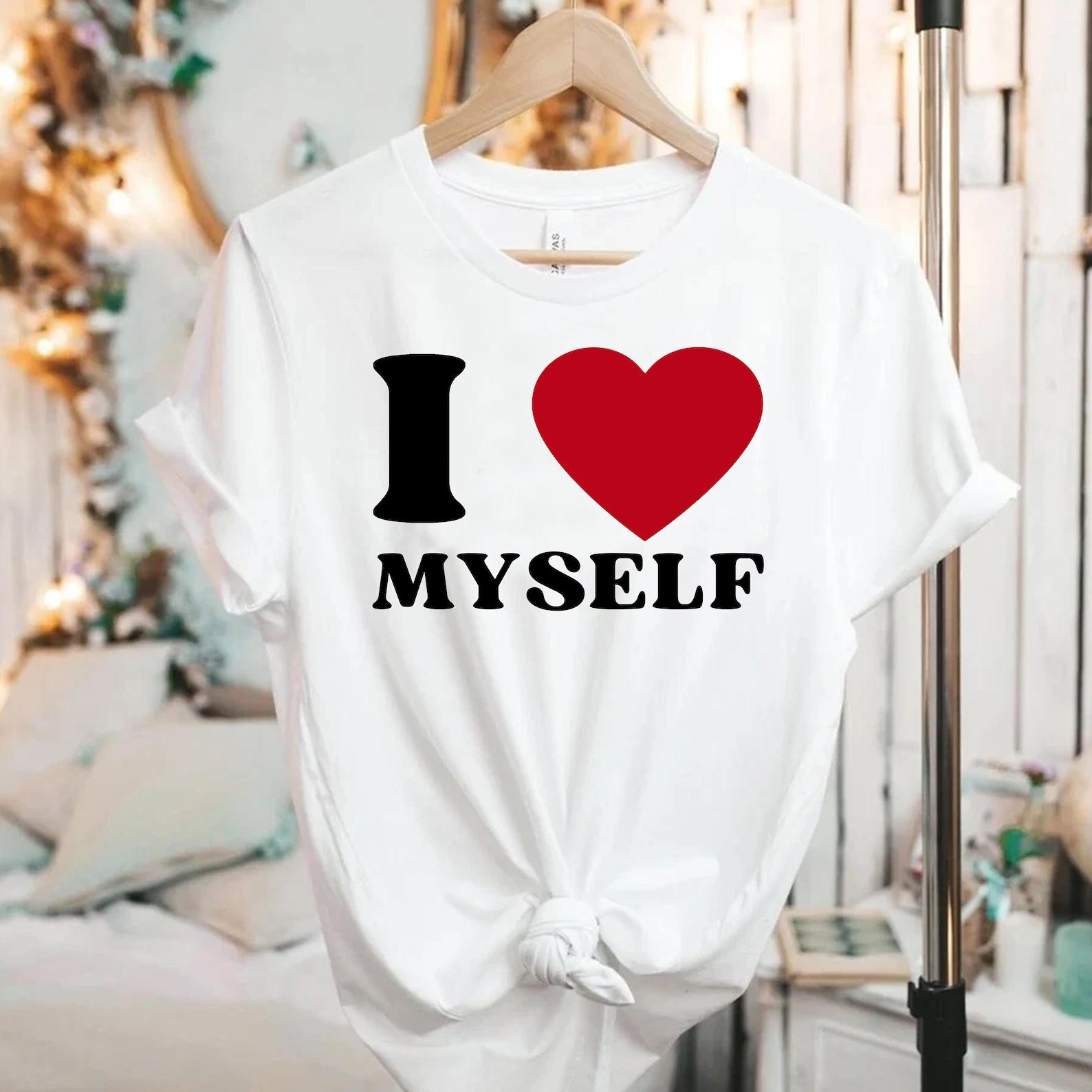 I Love Myself T shirt | y2k | aesthetics | 90s | 2000s 2XL
