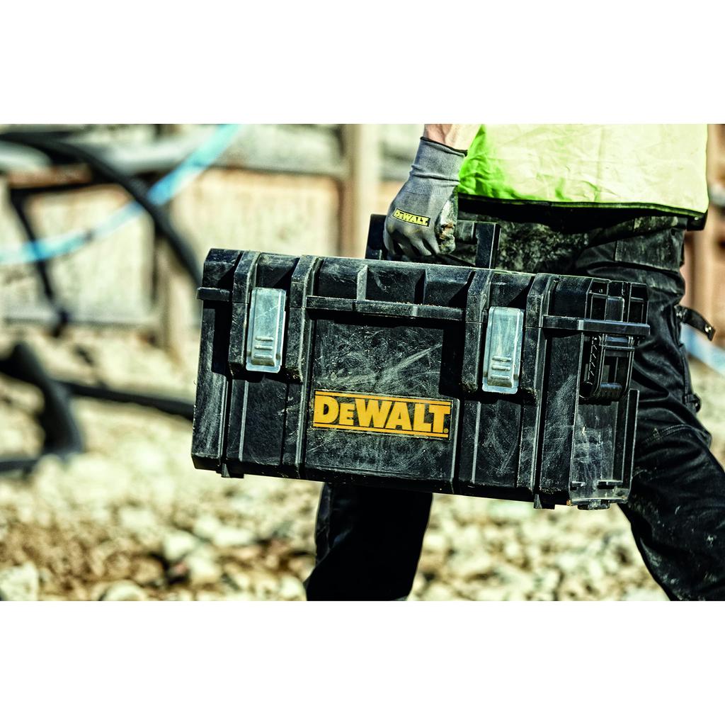 DEWALT Tough System Aufbewahrung Mittel Werkzeugaufbewahrung Werkzeug Wasserdichte Box, Größe, Box, Koffer, Box, IP65, Staubdicht, Design, Balkon, Outdoor, 1-70-322