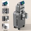HANDUNYOU Stylish Ultralight Charging Travel Luggage
