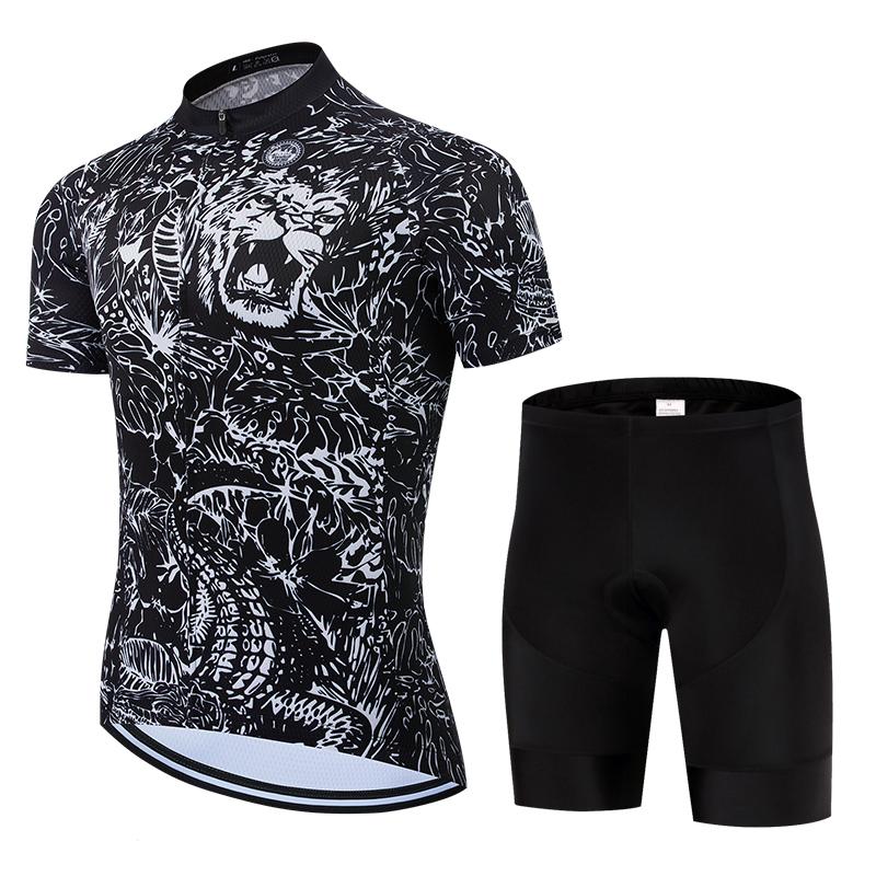 Summer breathable cycling suit set 2026 MTB Uniform Bike Ropa Ciclismo Men Bicycle Clothes Short Sleeve Cycling Clothing Maillot Culotte