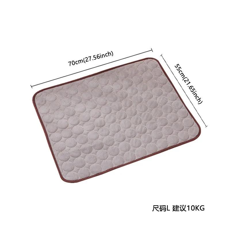 Dog Cooling Mat Summer Pet Cold Bed Extra Large For Small Big Dogs Pet Accessories Cat Durable Blanket Sofa Cat Ice Pad Blanket
