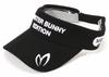Unisex Warm Sun Visor Size Golf Hat FR [Master Bunny] (Brand Logo, Adjustable) / / 758-4287103 010_Black