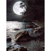 Full 5D Diy Diamond Painting Moon Landscape World Diamond Embroidery Cross Stitch Home Decor Handmade Gift